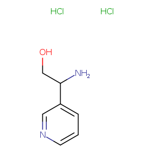 OCC(c1cccnc1)N.Cl.Cl