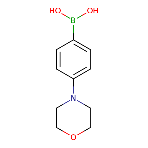 OB(c1ccc(cc1)N1CCOCC1)O