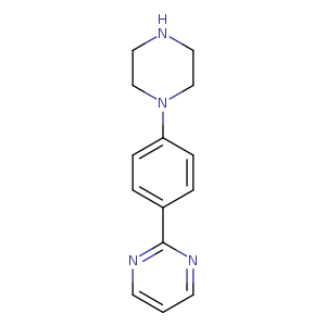 N1CCN(CC1)c1ccc(cc1)c1ncccn1