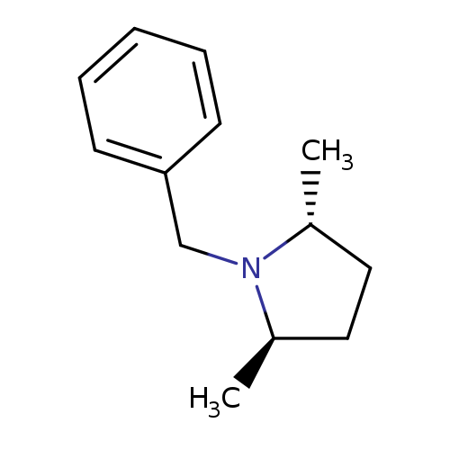 C[C@@H]1CC[C@H](N1Cc1ccccc1)C