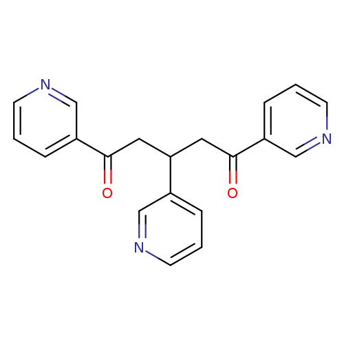 O=C(c1cccnc1)CC(c1cccnc1)CC(=O)c1cccnc1