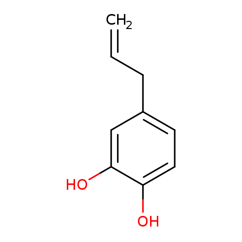 C=CCc1ccc(c(c1)O)O