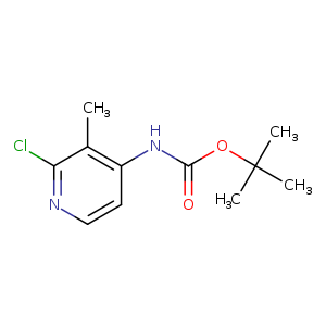 O=C(Nc1ccnc(c1C)Cl)OC(C)(C)C