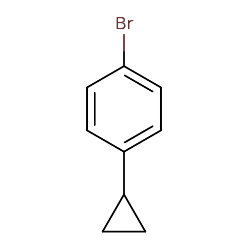 Brc1ccc(cc1)C1CC1