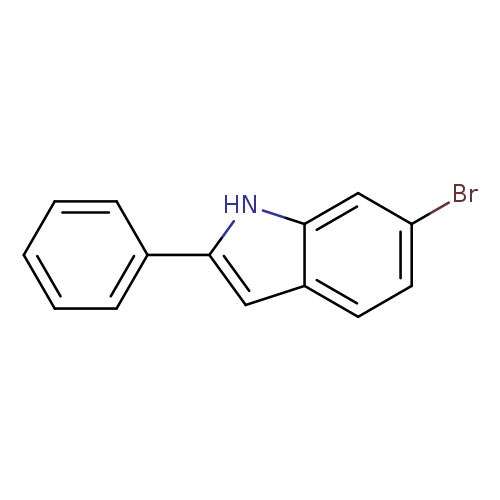 Brc1ccc2c(c1)[nH]c(c2)c1ccccc1
