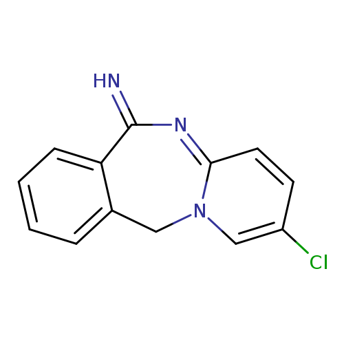 Clc1ccc2=NC(=N)c3c(Cn2c1)cccc3
