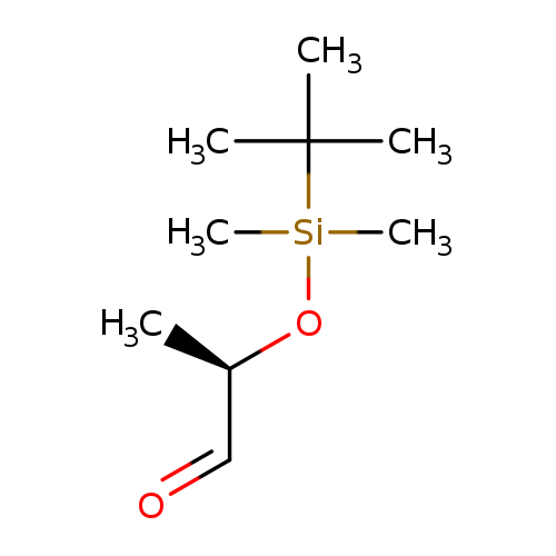 O=C[C@H](O[Si](C(C)(C)C)(C)C)C