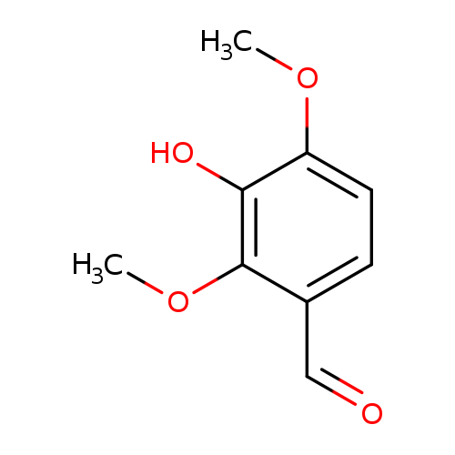 COc1c(C=O)ccc(c1O)OC