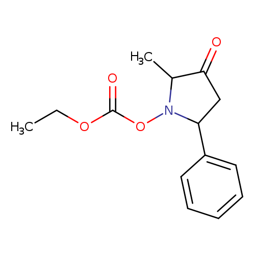 CCOC(=O)ON1C(C)C(=O)CC1c1ccccc1