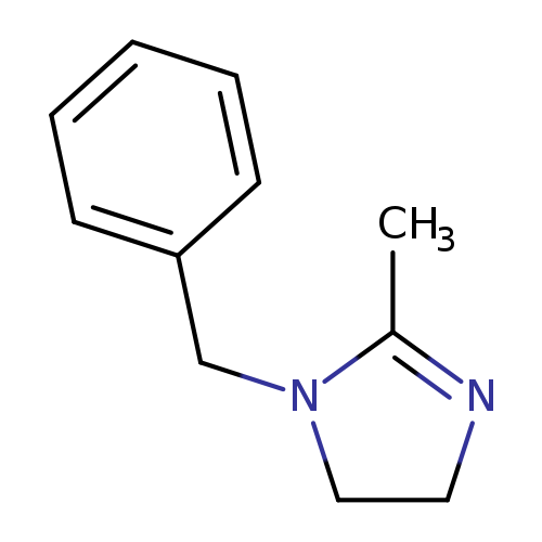 CC1=NCCN1Cc1ccccc1