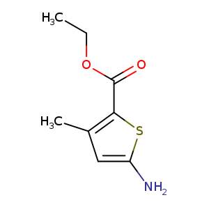 Cc1cc(sc1C(=O)OCC)N