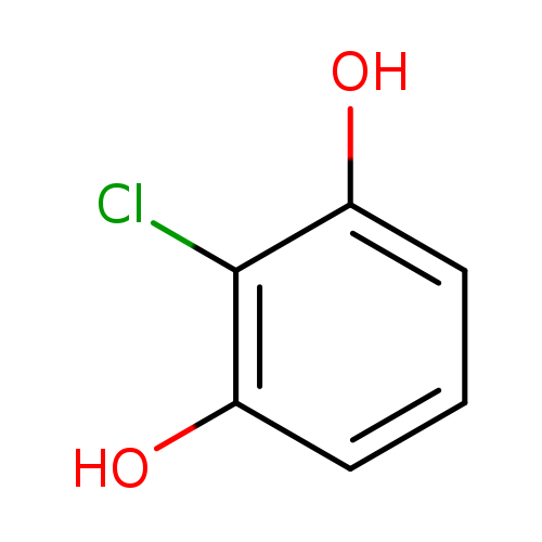 Oc1cccc(c1Cl)O
