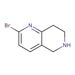 Brc1ccc2c(n1)CCNC2