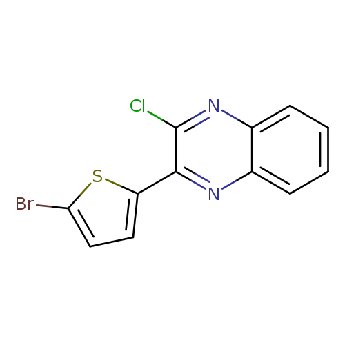 Brc1ccc(s1)c1nc2ccccc2nc1Cl