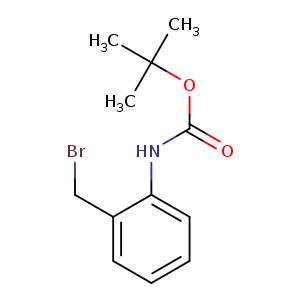 BrCc1ccccc1NC(=O)OC(C)(C)C