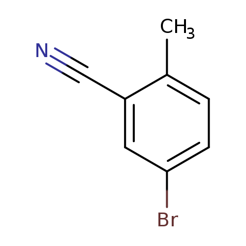 N#Cc1cc(Br)ccc1C