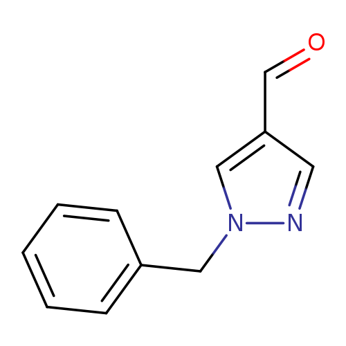 O=Cc1cnn(c1)Cc1ccccc1