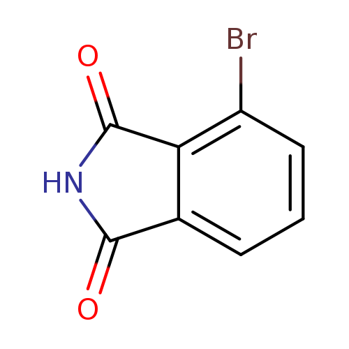 O=C1NC(=O)c2c1c(Br)ccc2