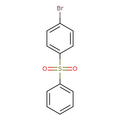 Brc1ccc(cc1)S(=O)(=O)c1ccccc1