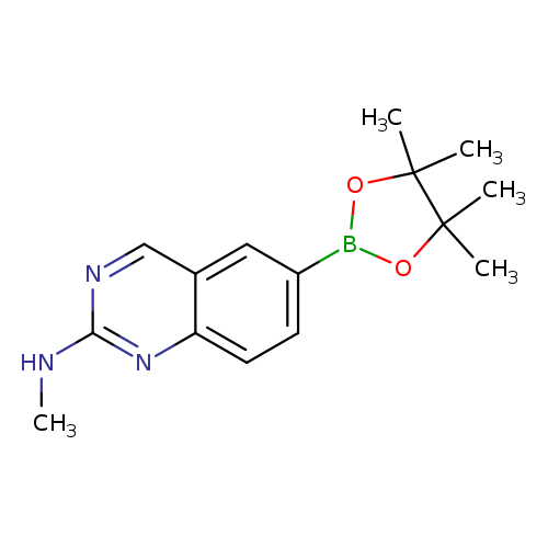 CNc1ncc2c(n1)ccc(c2)B1OC(C(O1)(C)C)(C)C