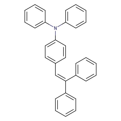 c1ccc(cc1)C(=Cc1ccc(cc1)N(c1ccccc1)c1ccccc1)c1ccccc1