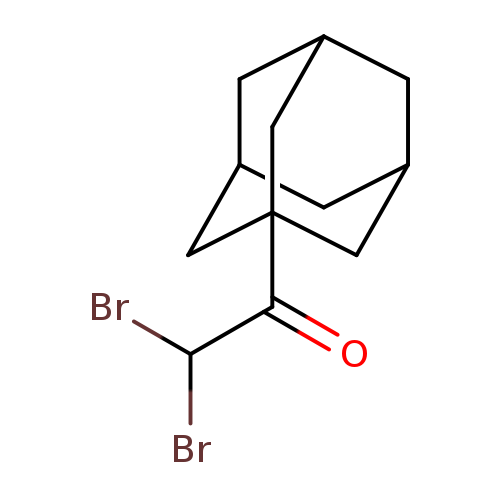 BrC(C(=O)C12CC3CC(C2)CC(C1)C3)Br