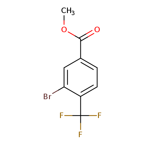 COC(=O)c1ccc(c(c1)Br)C(F)(F)F