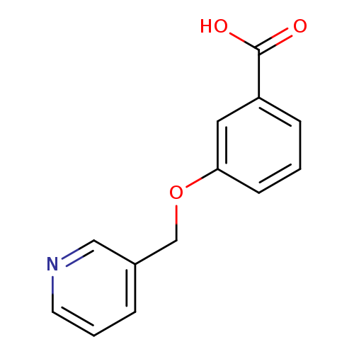 OC(=O)c1cccc(c1)OCc1cccnc1