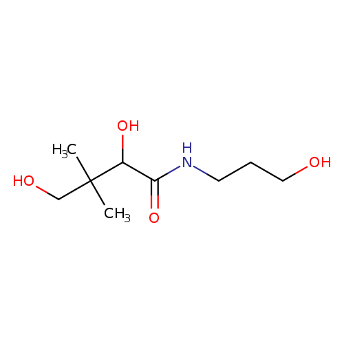 OCCCNC(=O)C(C(CO)(C)C)O