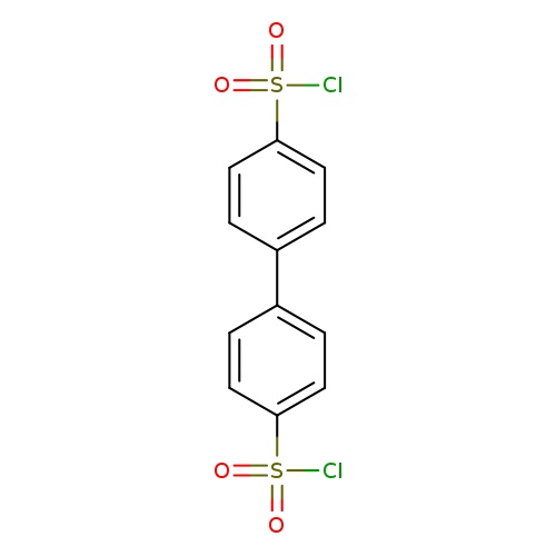 ClS(=O)(=O)c1ccc(cc1)c1ccc(cc1)S(=O)(=O)Cl