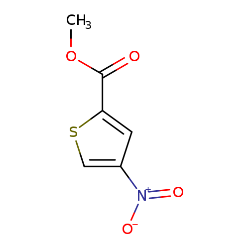 [O-][N+](=O)c1cc(sc1)C(=O)OC