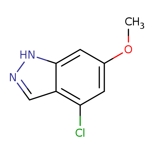 COc1cc(Cl)c2c(c1)[nH]nc2
