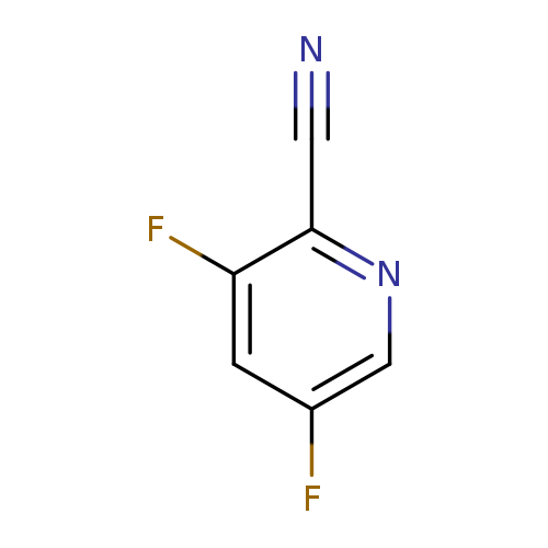 N#Cc1ncc(cc1F)F