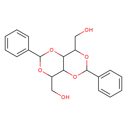 OCC1OC(OC2C1OC(OC2CO)c1ccccc1)c1ccccc1
