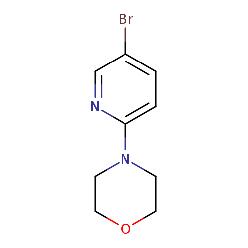 Brc1ccc(nc1)N1CCOCC1