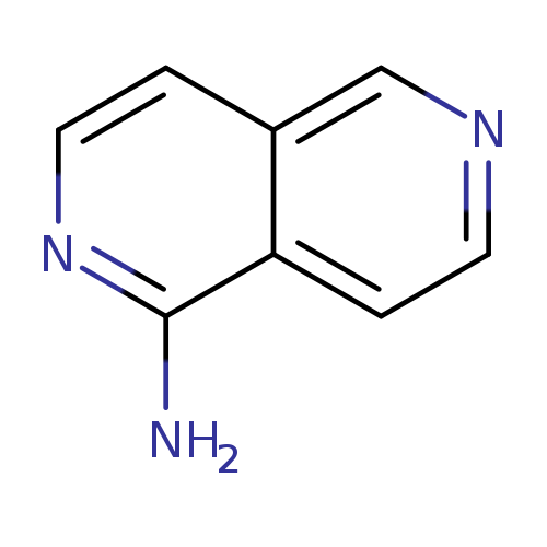 Nc1nccc2c1ccnc2