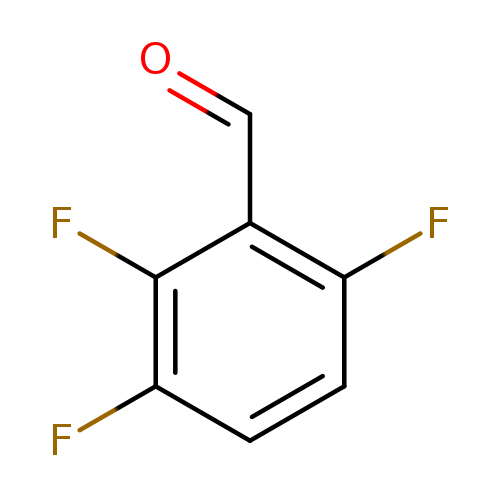 O=Cc1c(F)ccc(c1F)F