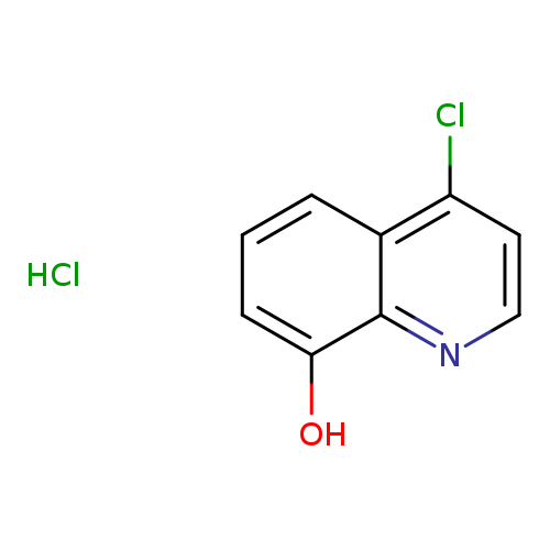 Clc1ccnc2c1cccc2O.Cl