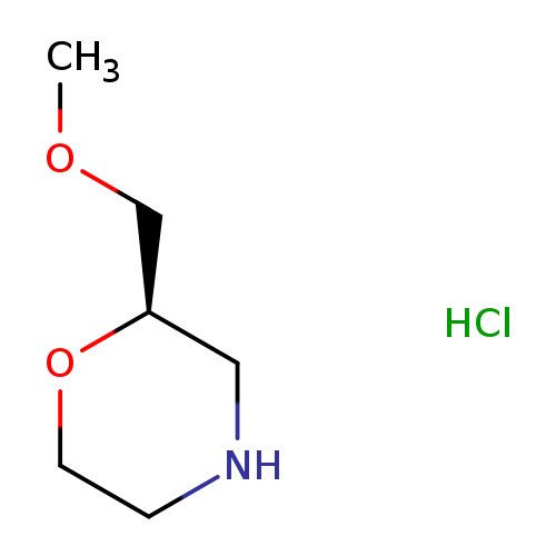 COC[C@H]1CNCCO1.Cl
