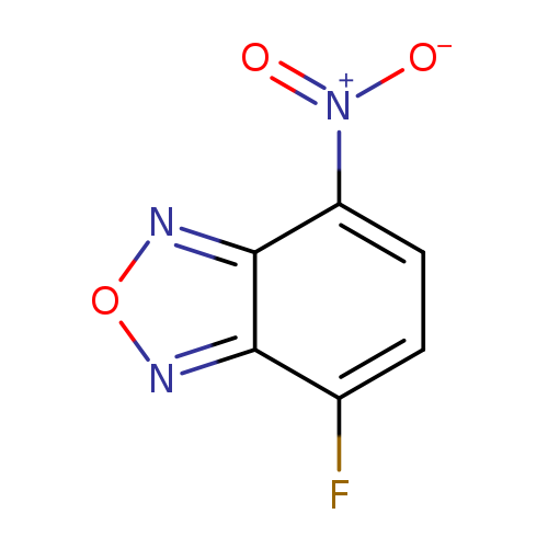 [O-][N+](=O)c1ccc(c2c1non2)F