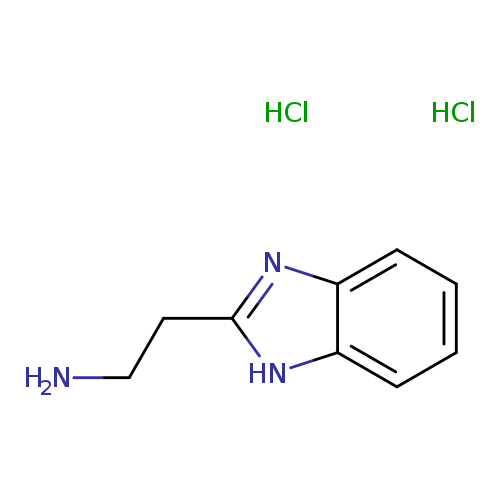 NCCc1nc2c([nH]1)cccc2.Cl.Cl