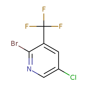 Clc1cnc(c(c1)C(F)(F)F)Br