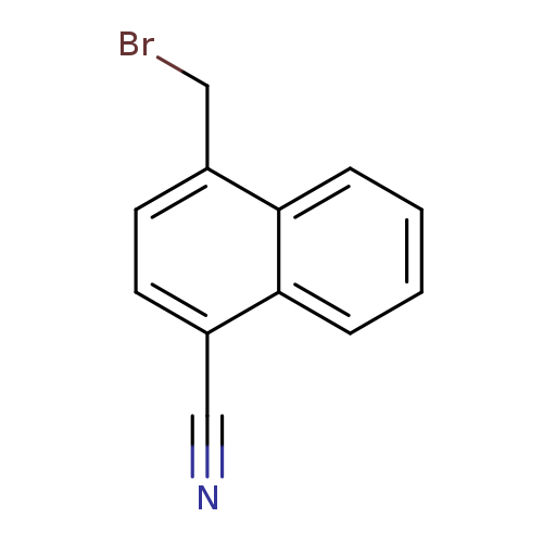 BrCc1ccc(c2c1cccc2)C#N