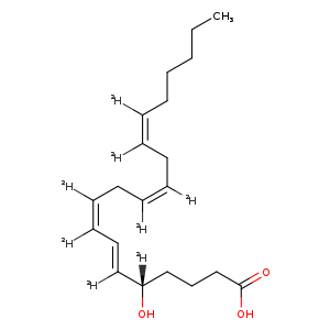 CCCCC/C(=C(C/C(=C(C/C(=C(C=C([C@](CCCC(=O)O)(O)[2H])/[2H])/[2H])/[2H])/[2H])/[2H])/[2H])/[2H]