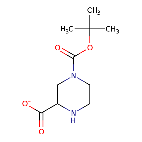 [O-]C(=O)C1NCCN(C1)C(=O)OC(C)(C)C