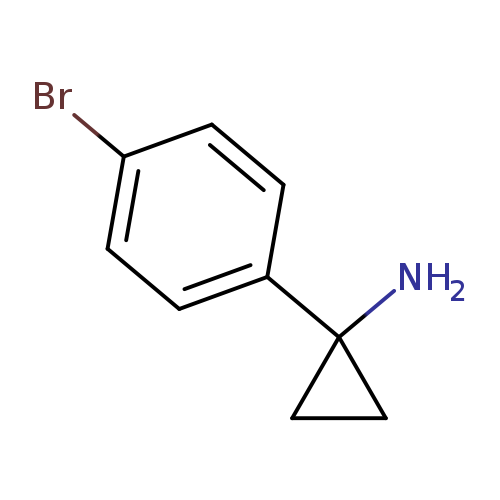 NC1(CC1)c1ccc(cc1)Br