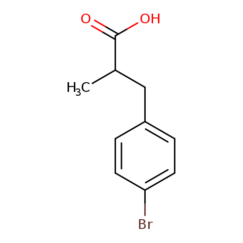 CC(C(=O)O)Cc1ccc(cc1)Br