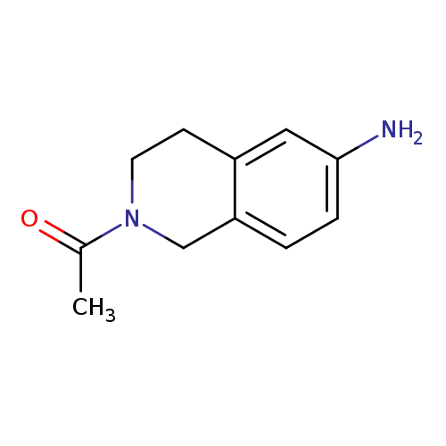 Nc1ccc2c(c1)CCN(C2)C(=O)C