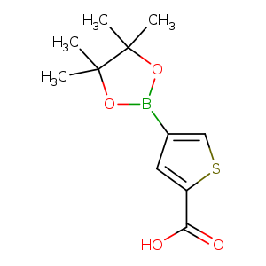 OC(=O)c1scc(c1)B1OC(C(O1)(C)C)(C)C