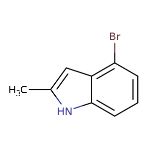 Cc1cc2c([nH]1)cccc2Br
